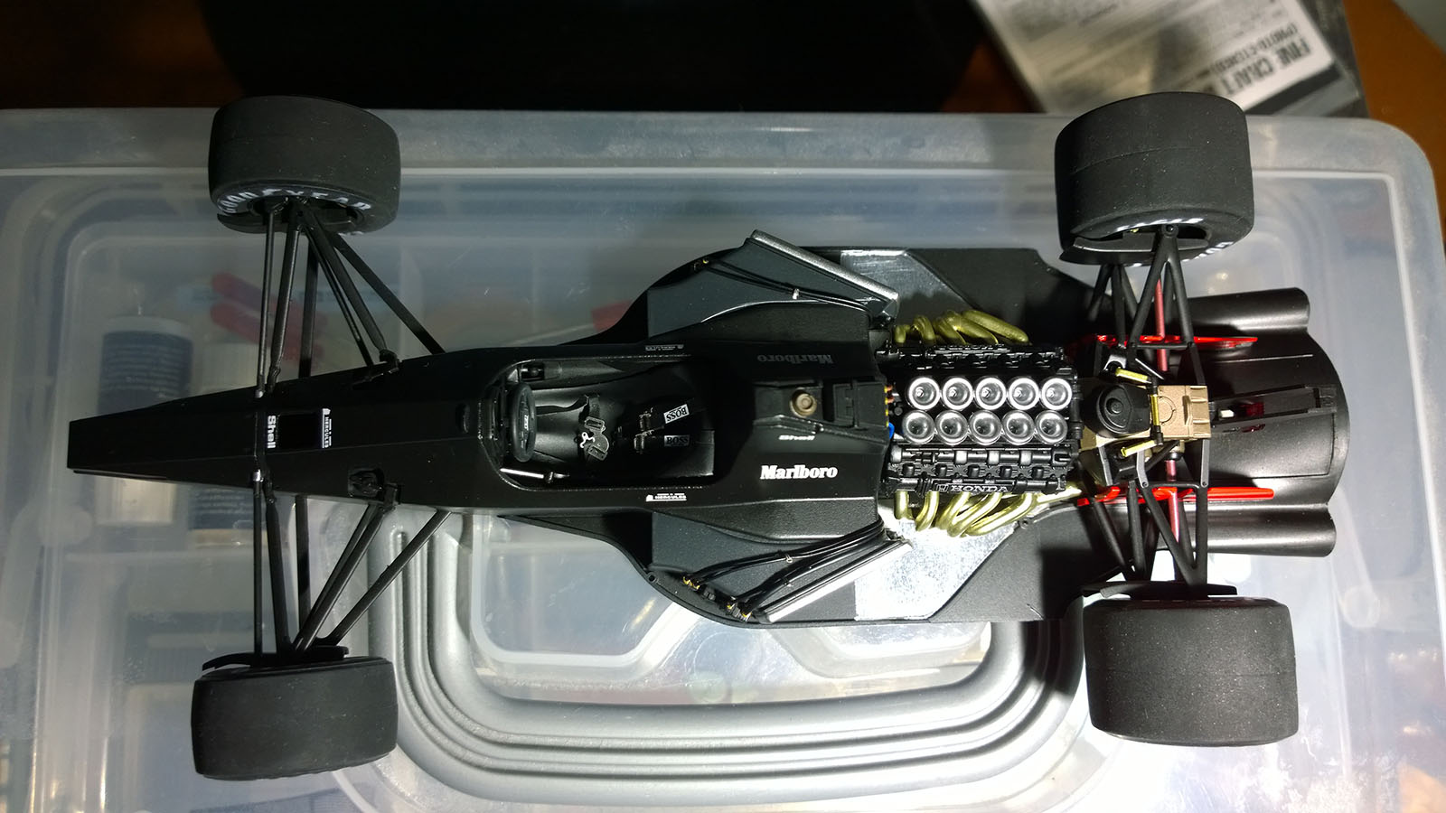 田宫TAMIYA 1:20 McLaren Honda MP4/5B – Elvin Play